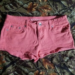 Refuge pink shorts.